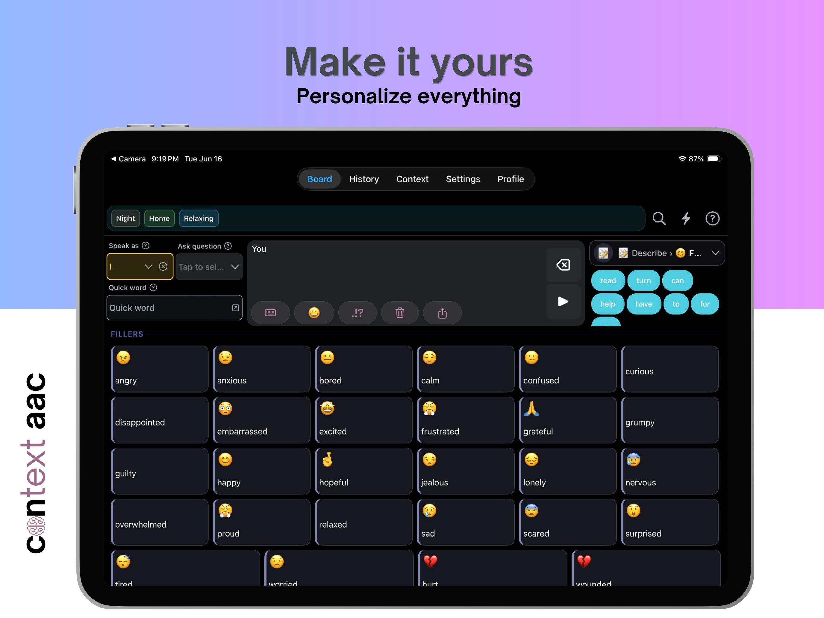 Context AAC screenshot 13