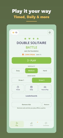 Double Solitaire Battle Screenshot 2 of 4