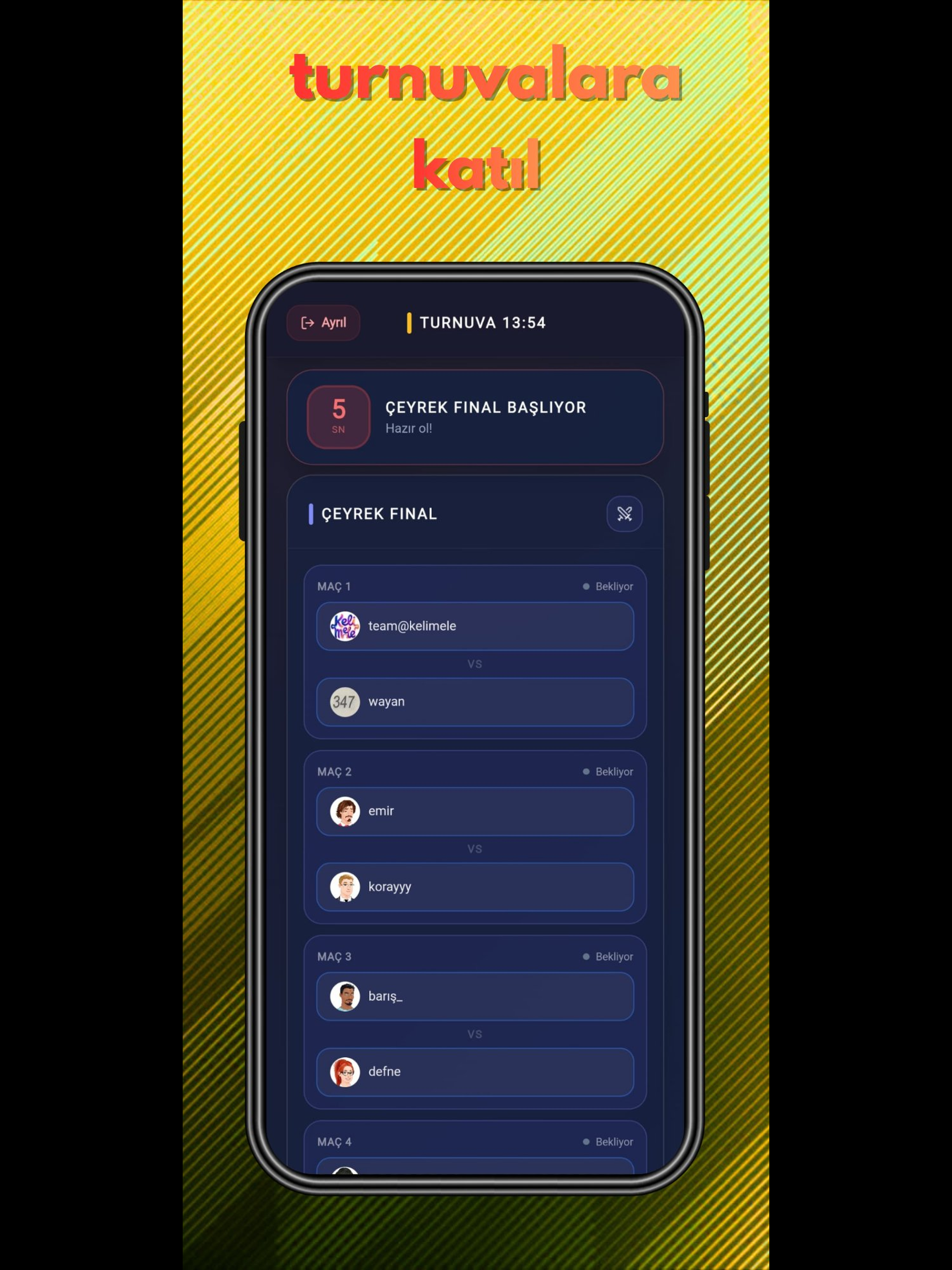 Kelimele: Online Kelime Oyunu screenshot 15
