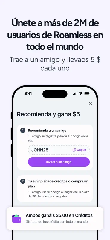 Roamless: eSIM Travel Internet screenshot 9 of 9