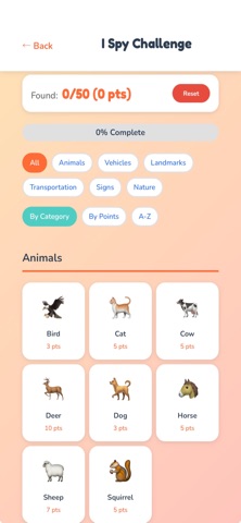 Road Tripy - Road Trip Games iPhone screenshot
