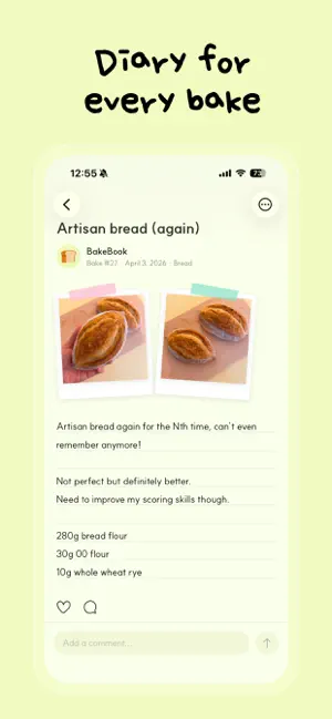 Bake Book: Bake. Log. Share. screenshot 3
