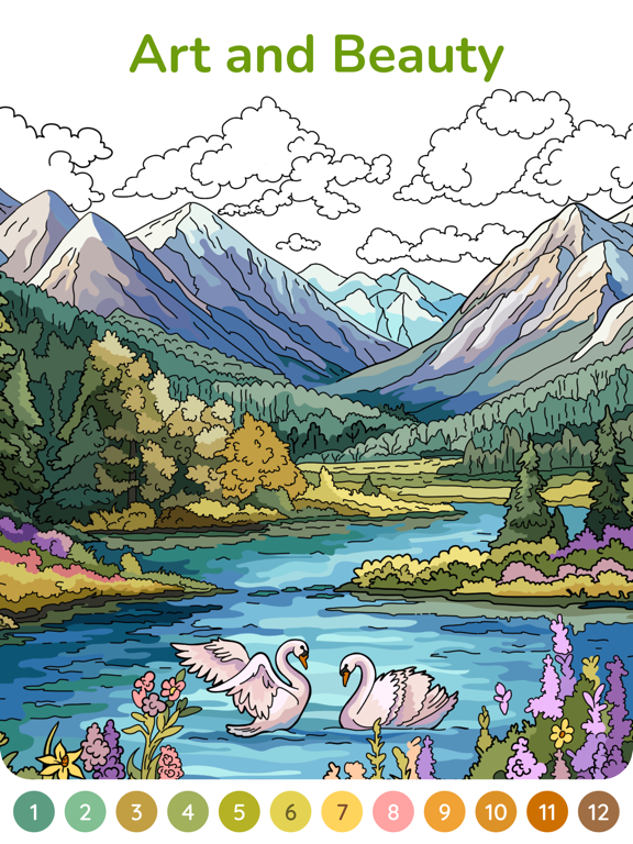 Happy Color® – Coloring Games iPad screenshot