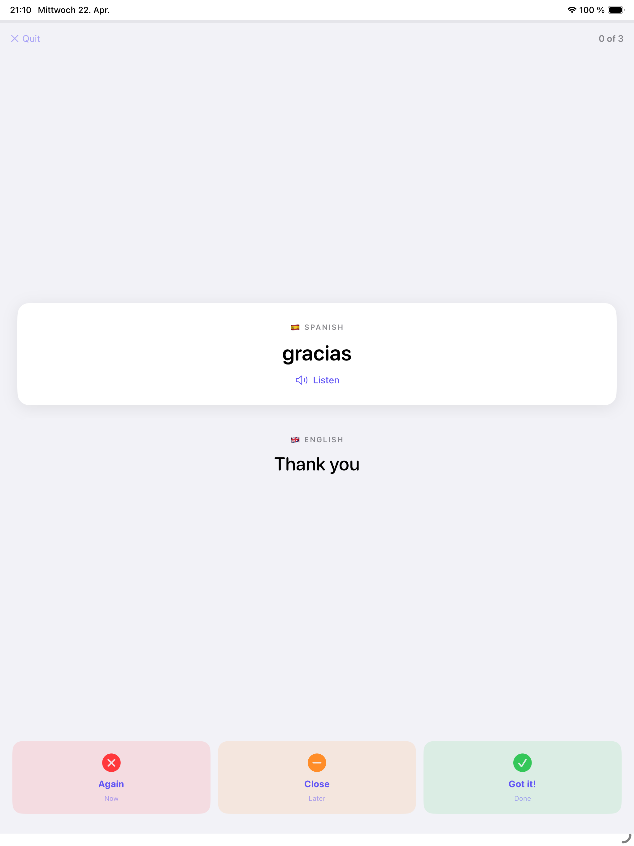 VocabSpark: Flashcards screenshot 9