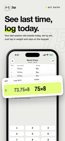 Simple Workout Log, Gym, 1RM Screenshot 2 of 6