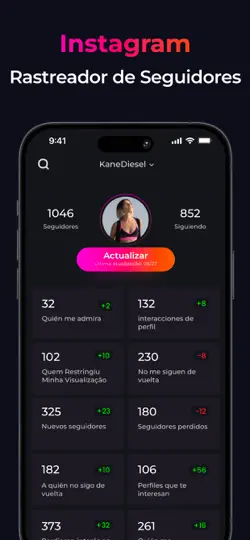 Captura de pantalla de Reports+ For Followers Tracker en iPhone 1