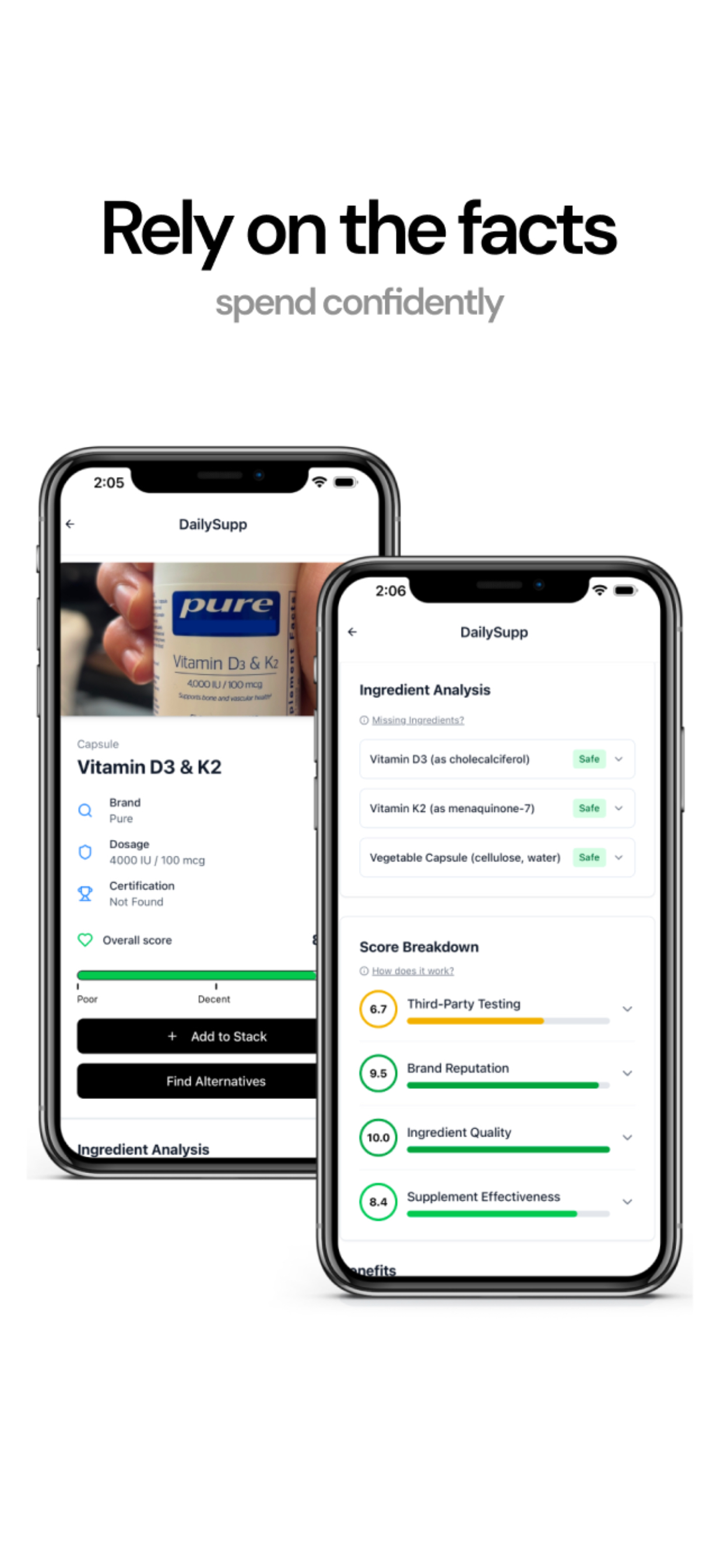 DailySupp - Supplement Scanner