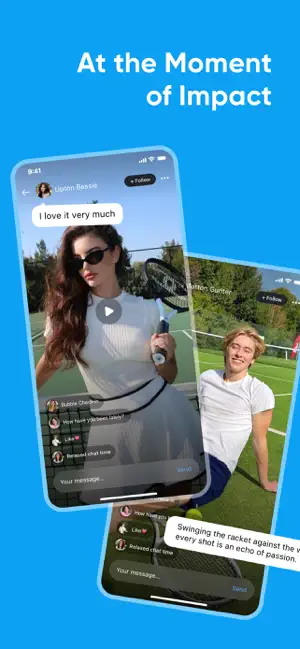 Vola - Share, Sports, Chat iPhone screenshot 1