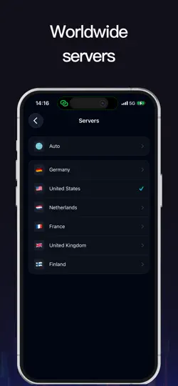 Скриншот супер впн - Unlimited VPN на iPhone 3