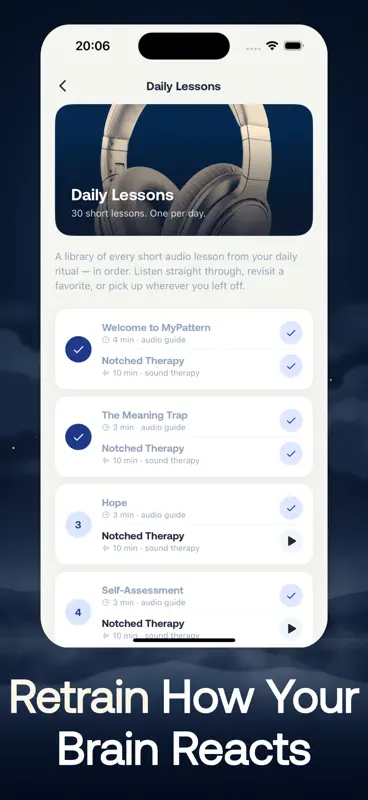 Tinnitus Relief: MyPattern screenshot 7 of 7