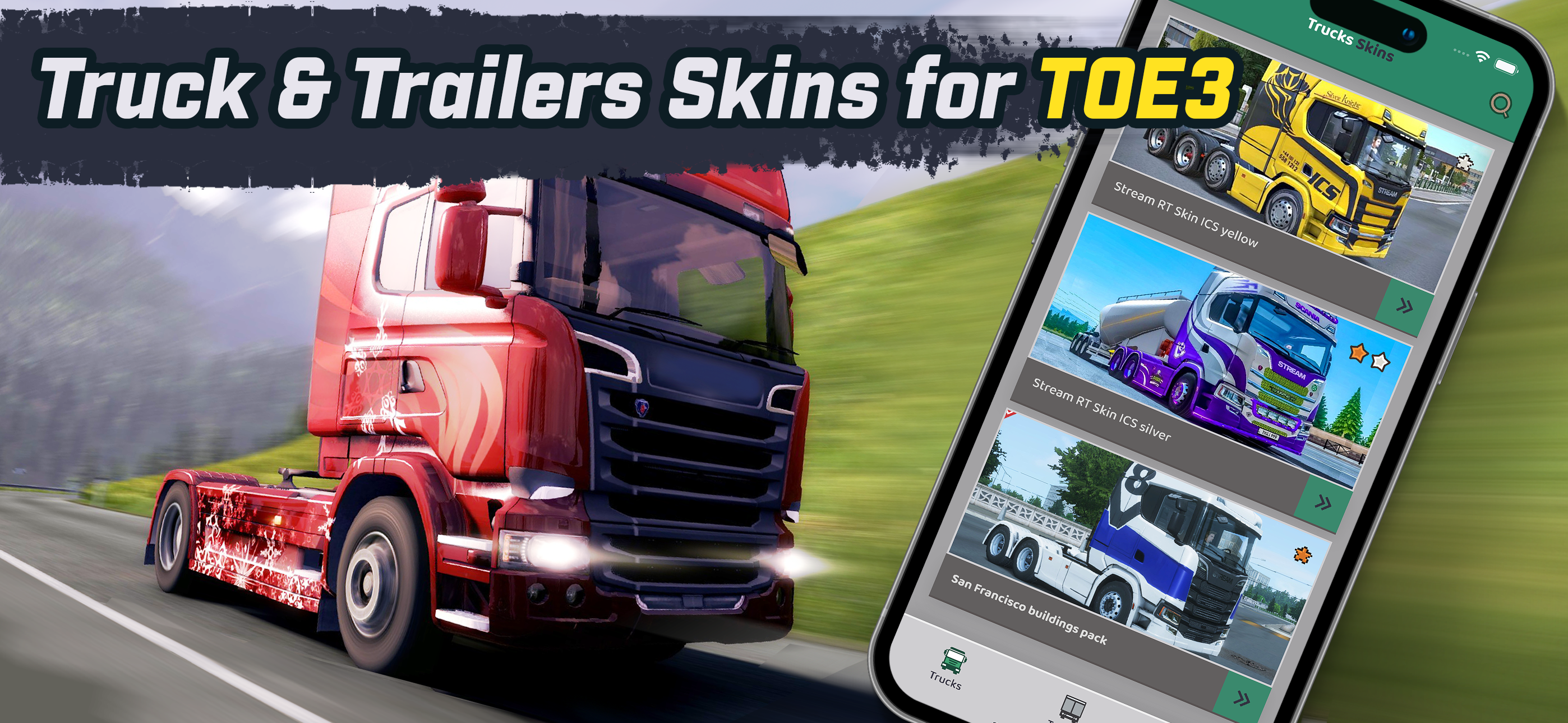 Skins for Truckers of Europe 3