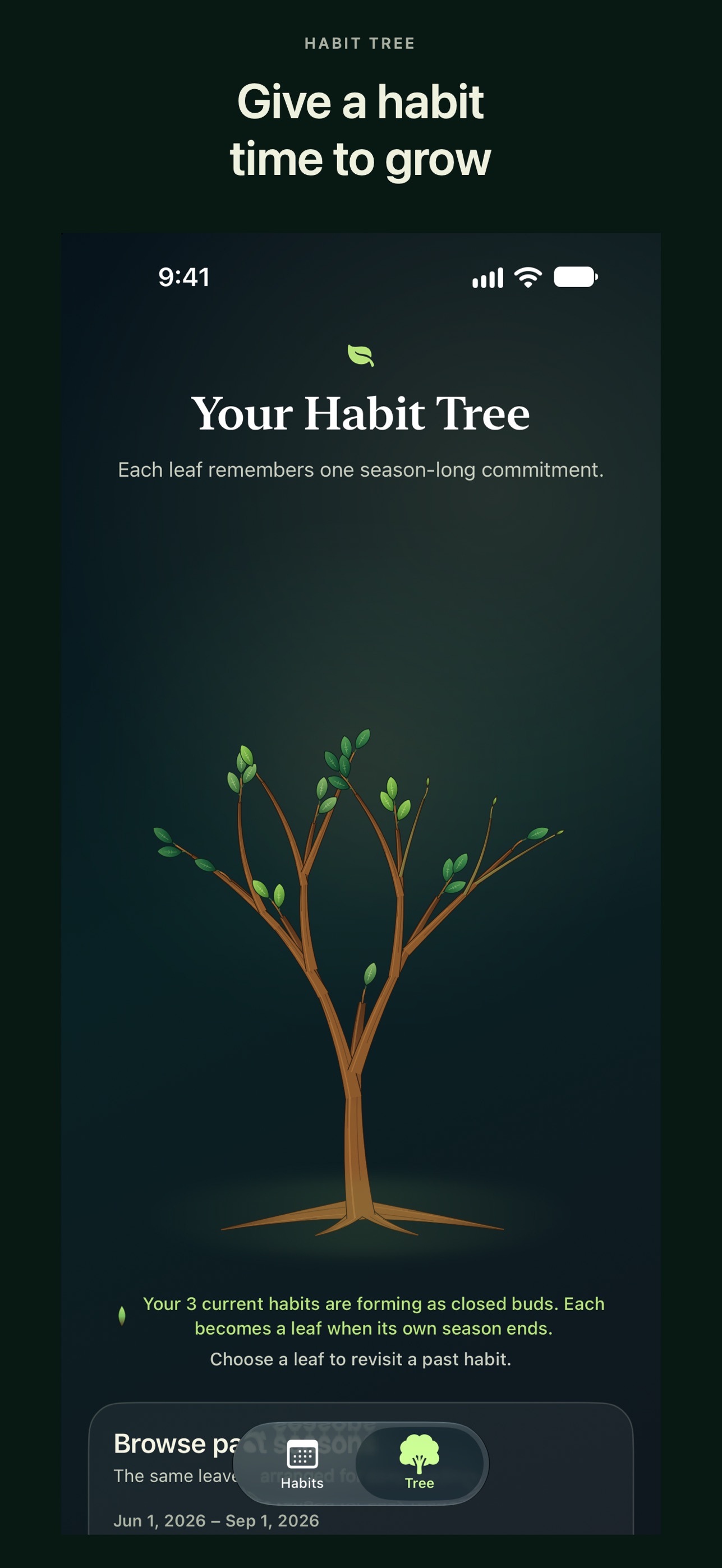 Screenshot 1 of Habit-Tree