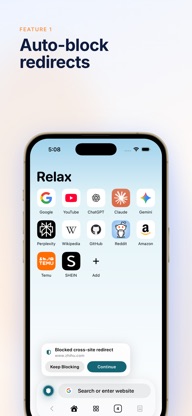 Relax Browser screenshot 2