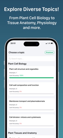 Botany+ iPhone screenshot