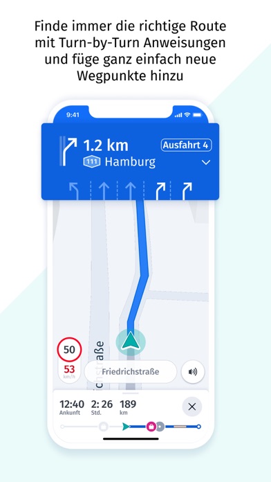 HERE WeGo Karten & Navigation iPhone screenshot 3