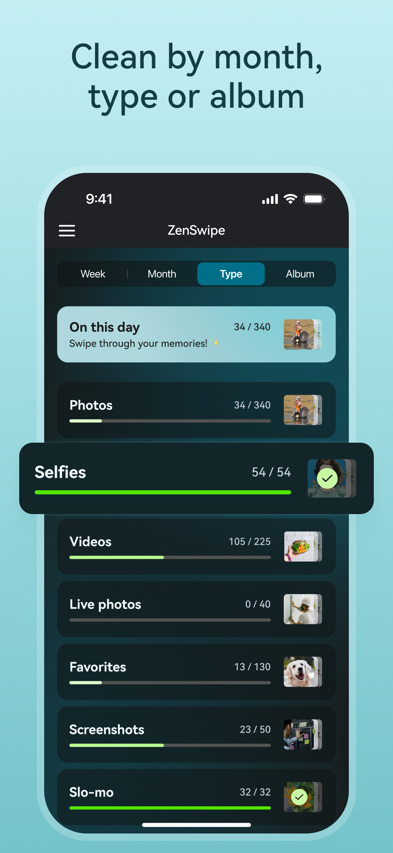 ZenSwipe Photo Storage Cleaner screenshot 7