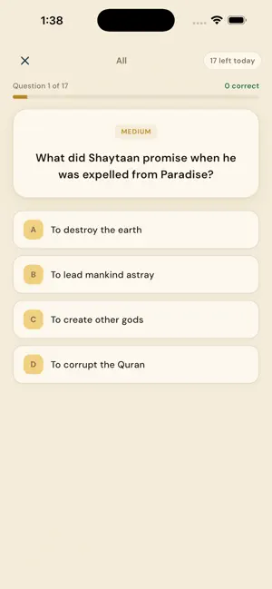 Quran Quiz: Islamic Trivia screenshot 2