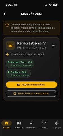 R-LINK+ : RENAULT R-LINK 2 & 1 iPhone screenshot 10