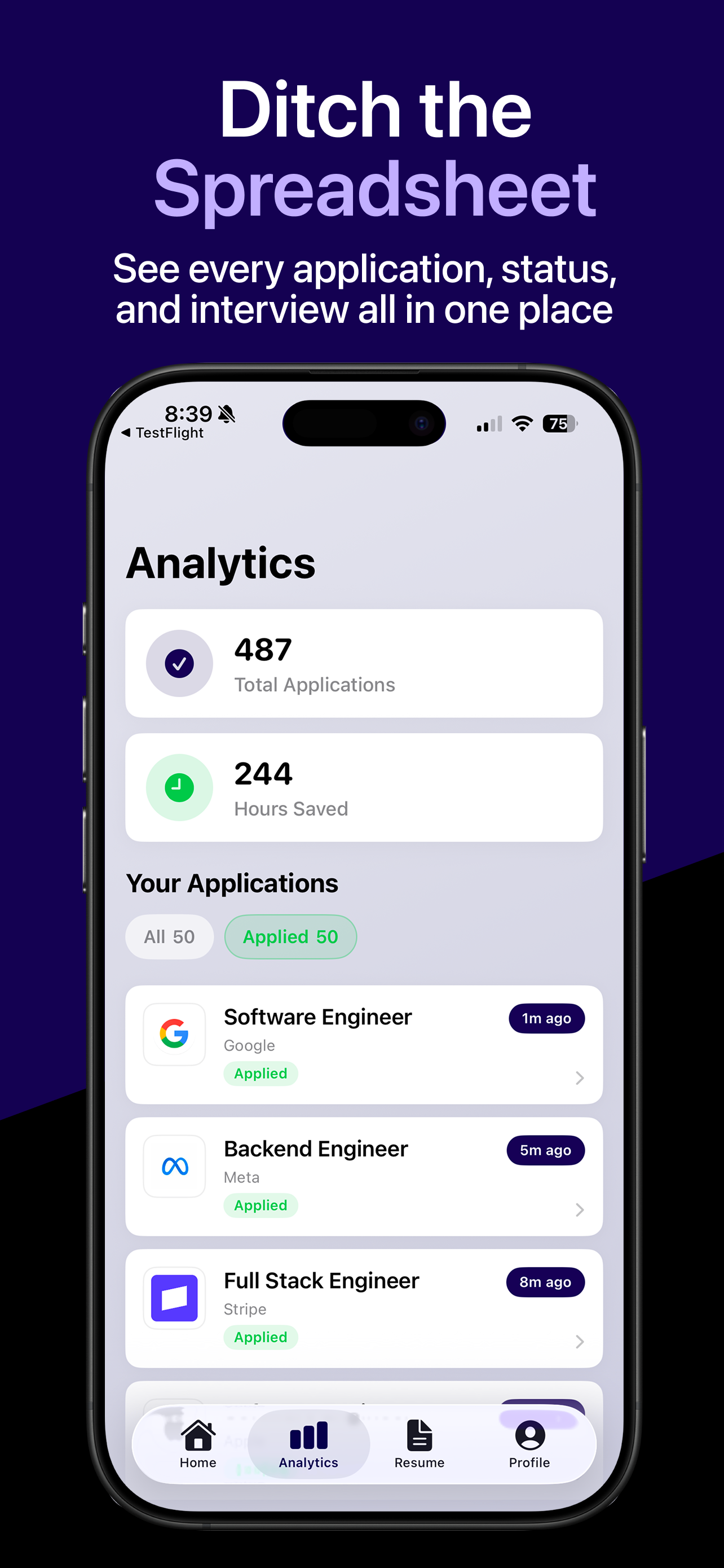ApplyBolt - AI Resume & Apply