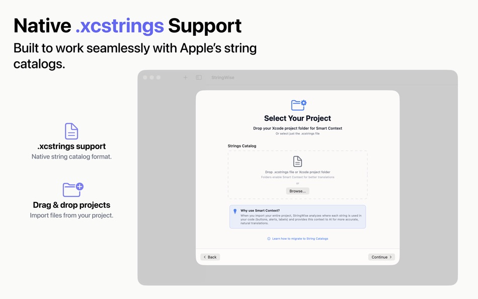 #1. StringWise - AI Localization (macOS) Von: Kornel Varga