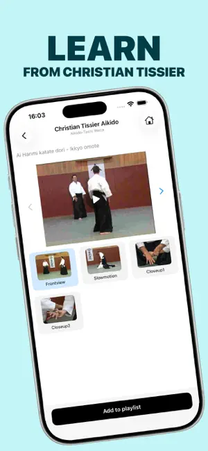 Christian Tissier Aikido screenshot 2