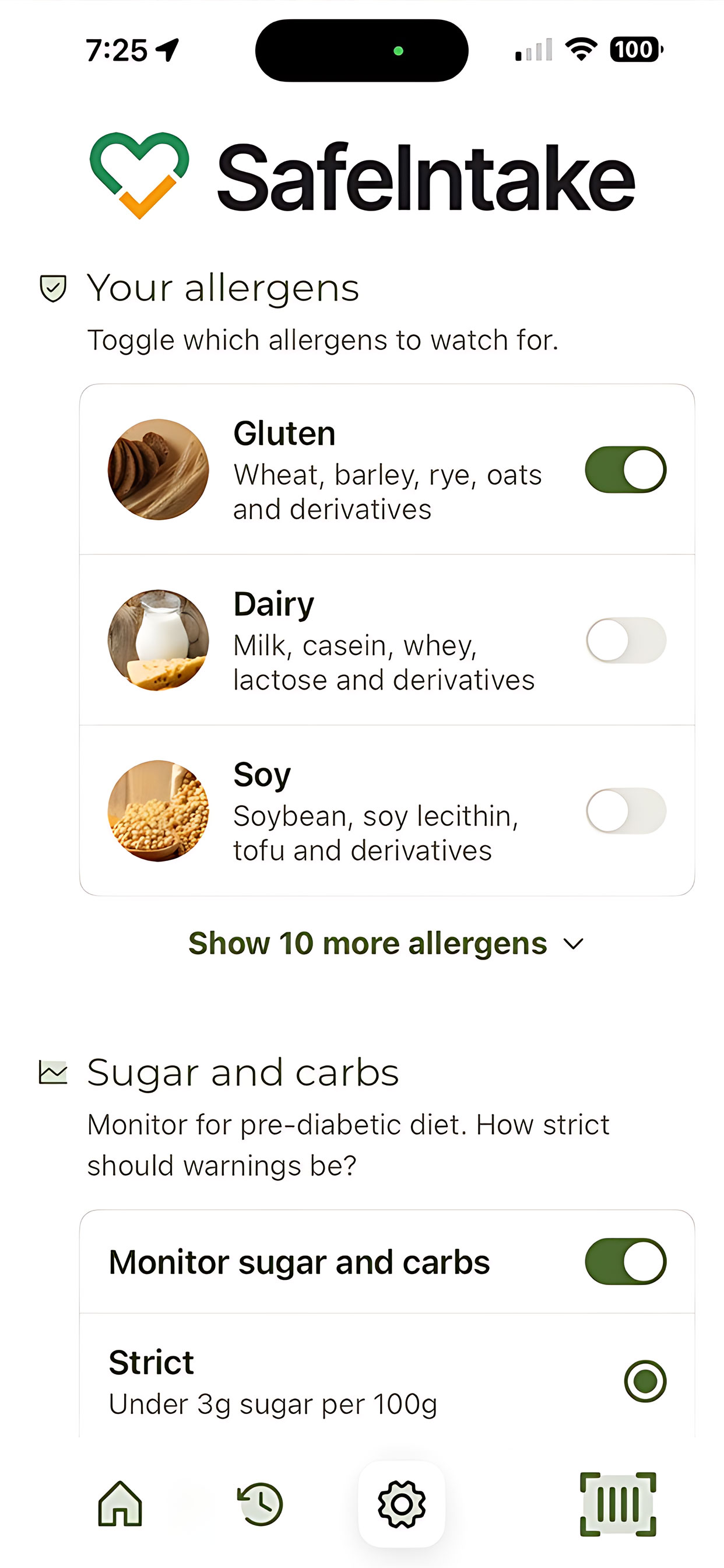 SafeIntake—Know Before You Buy screenshot 4