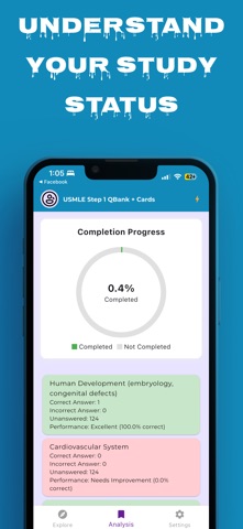 USMLE Step 1 QBank + Cards screenshot