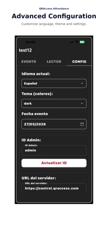 QRAccess Event Control screenshot