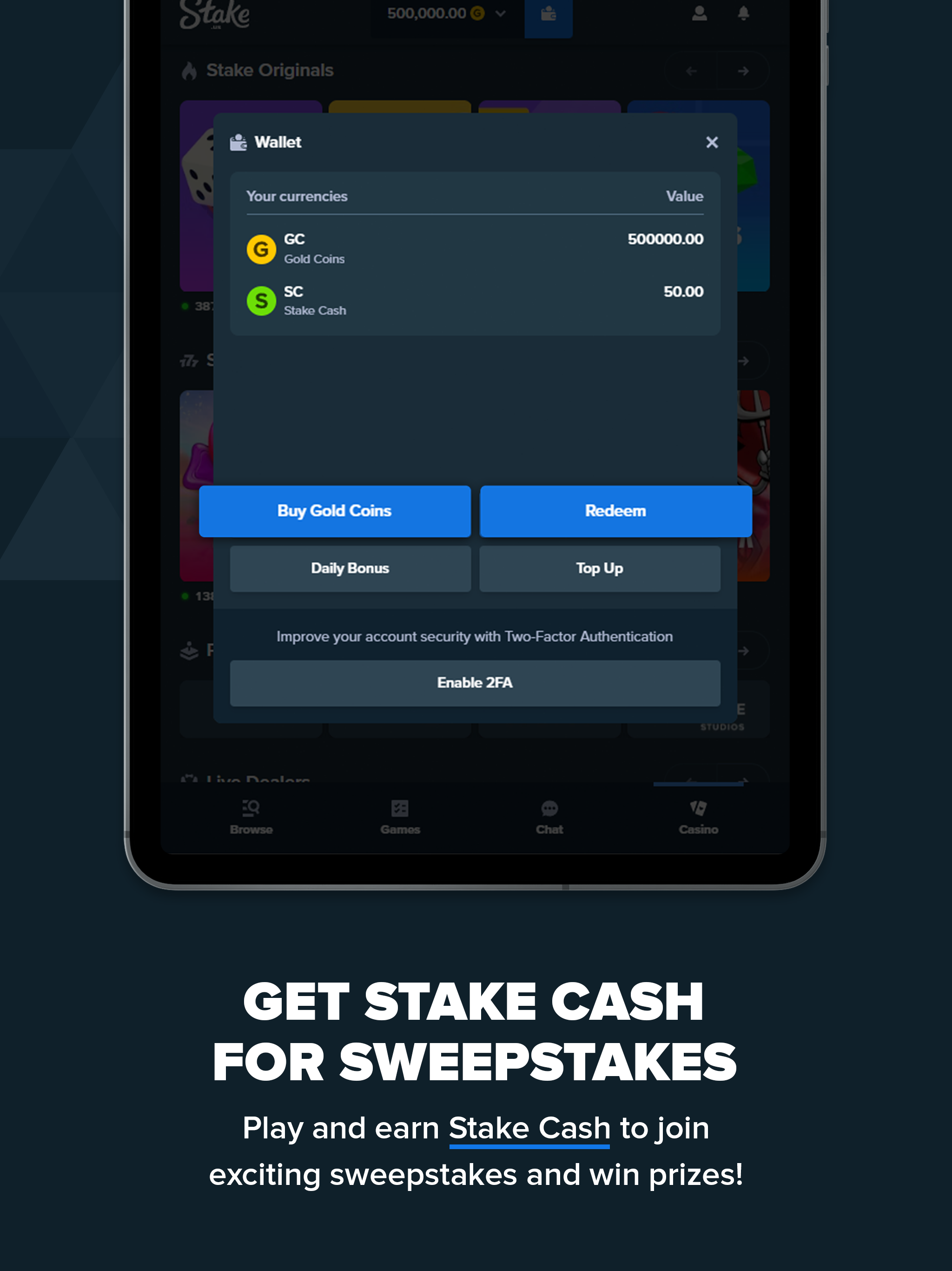 Stake US - Casino & Slots screenshot 17