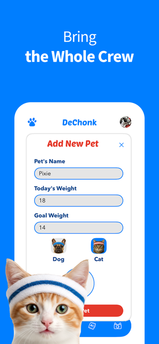 DeChonk - Pet Weight Tracker Screenshot 6 of 7