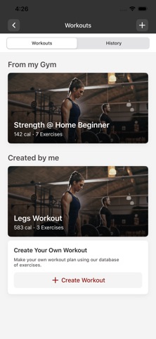 Fitness Hall screenshot