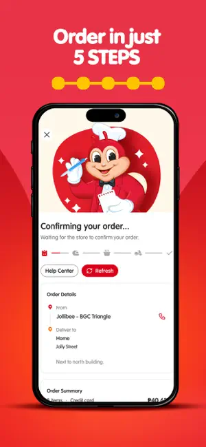 Jollibee: Food Delivery App iPhone screenshot 6