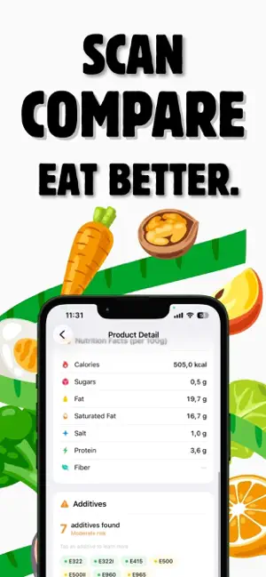 Alterix - Food Scanner screenshot 2