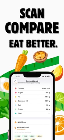 Alterix - Food Scanner Screenshot 2 of 5