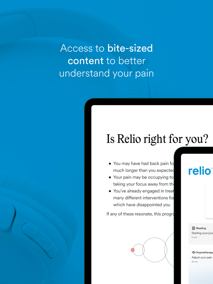 Relio Back Pain Management