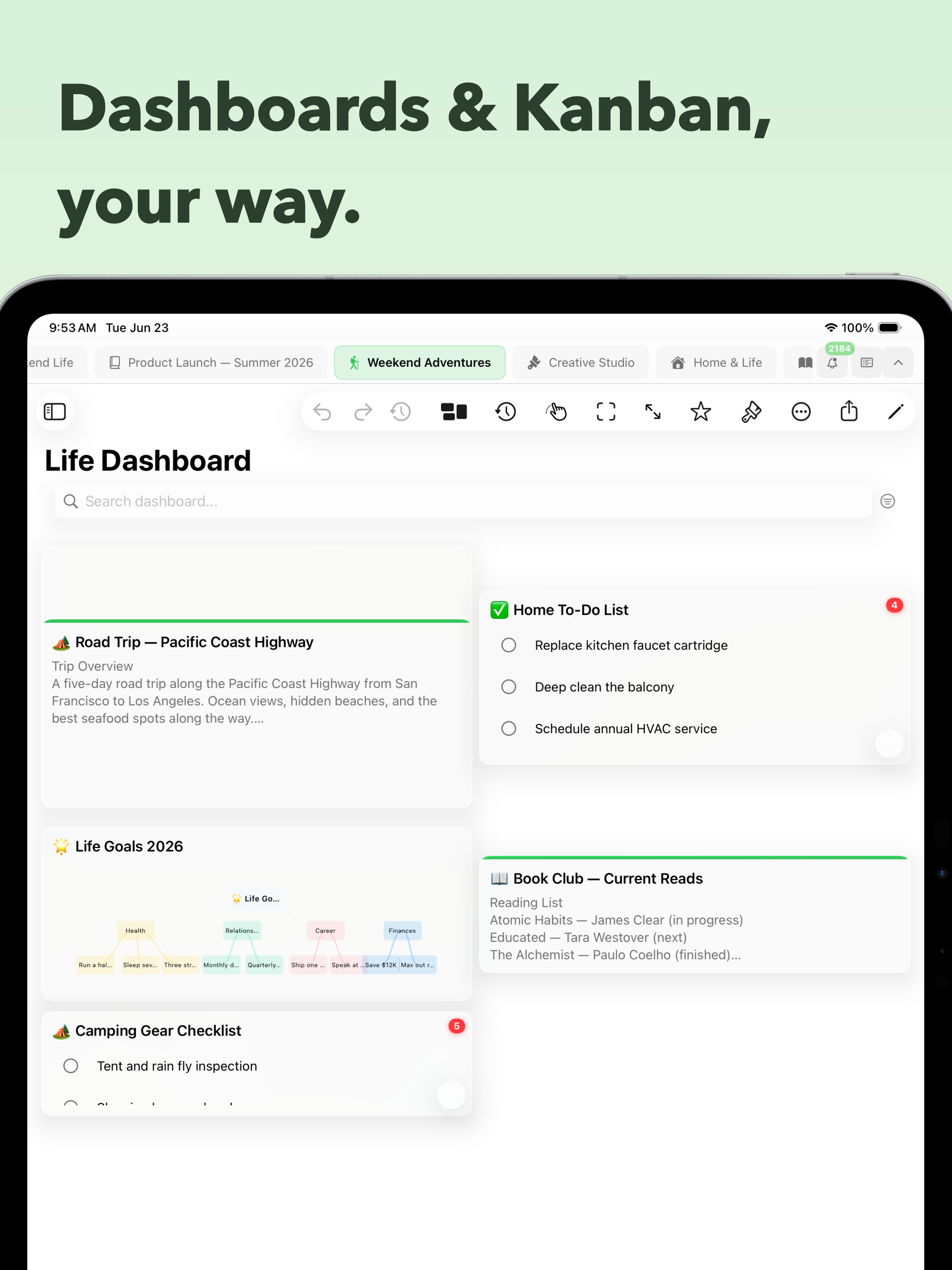 Mintofu: Notes Tasks Mind Maps