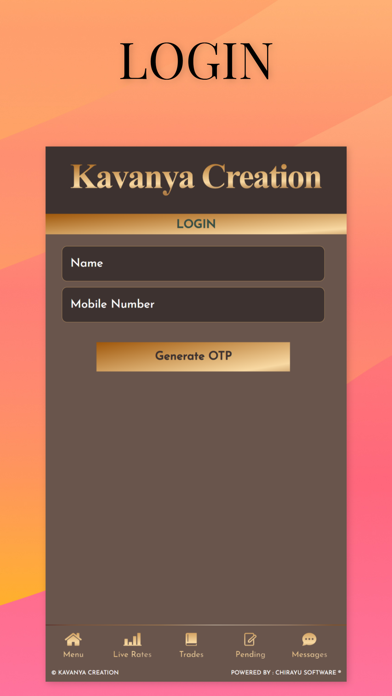 Kavanya Creation Screenshot