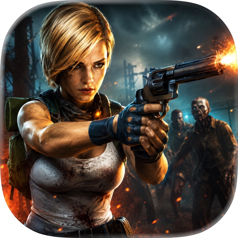Dead by Red - Zombie Games screenshot 11