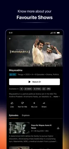Sony LIV screenshot 2