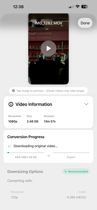 Bonsai: Video Compressor Screenshot 8 of 9