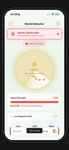 Metal Detector Coin Identifier Screenshot 6 of 8