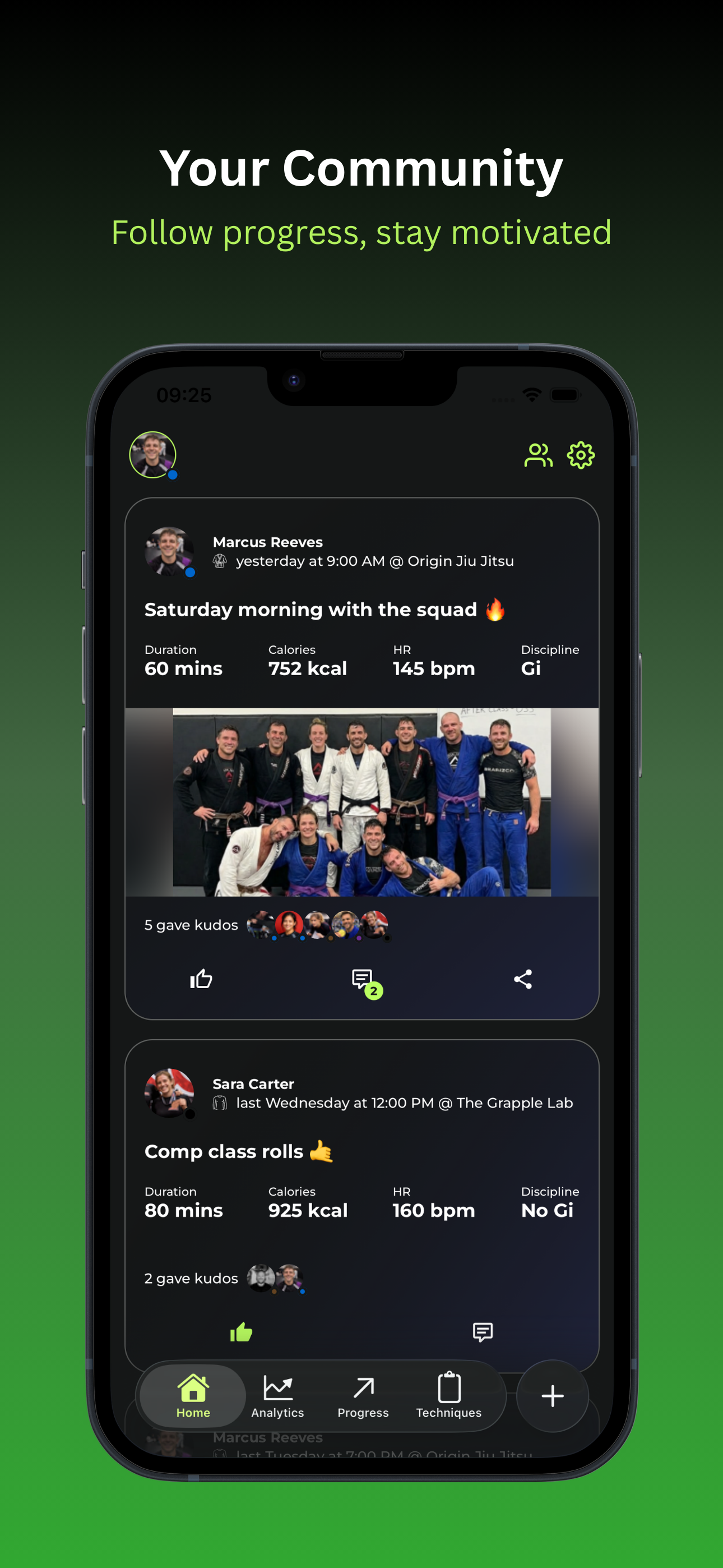 Fluyd: BJJ Training Tracker screenshot 8