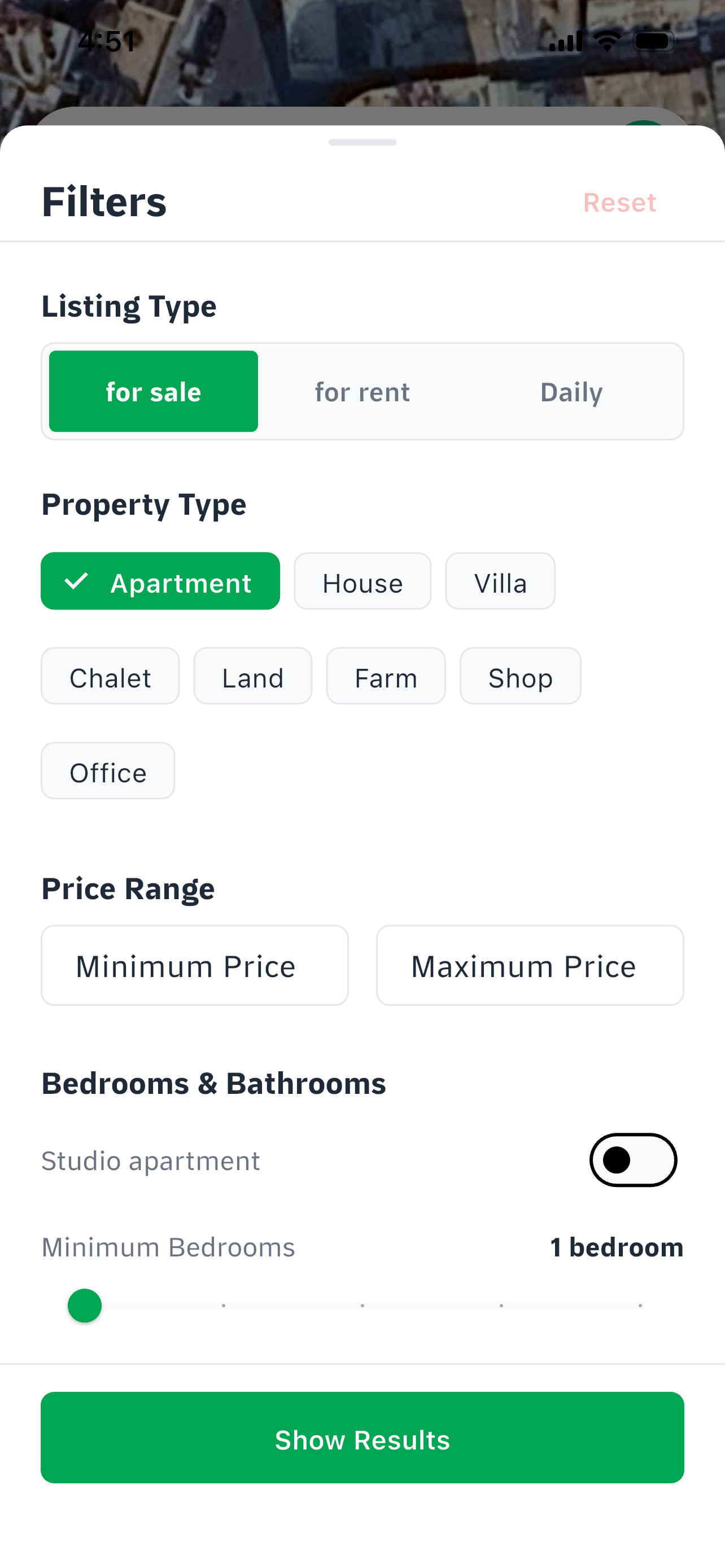Mayadeen – Real Estate App