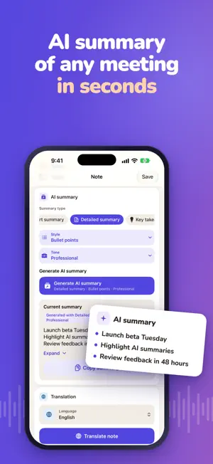 Voice Memo & Recorder: Voicely screenshot 2