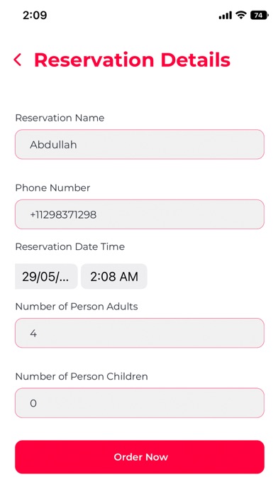 Dine App (US) Screenshot