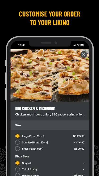 Debonairs Pizza Namibia ekran görüntüsü 3 / 4