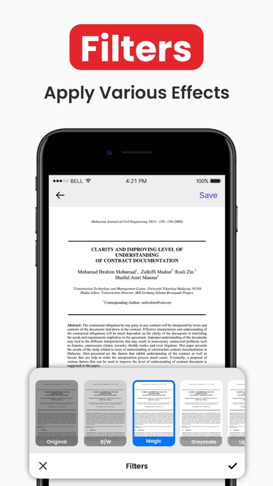 #4. PDF Scanner: Scan, Edit, Sign (iOS) Podle: UN Global