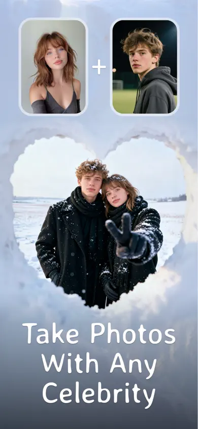 GenCeleb: AI Celeb Photo App Store screenshot 1