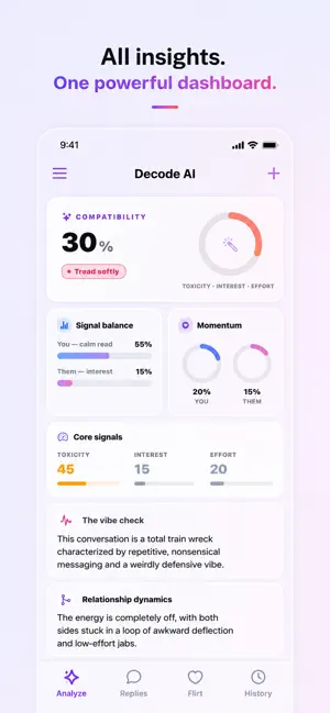 Decode AI - Chat Analyzer screenshot 3