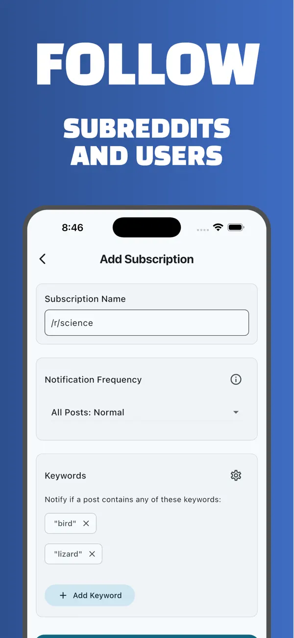Screenshot #3 pour Alerts for Reddit